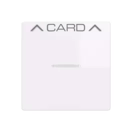   ABB Fedlap kártyakapcsolóhoz, Zoni, fehér  3559T-A00700 500, 2CHT590700A4500