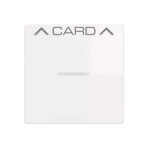 ABB Fedlap kártyakapcsolóhoz, Zoni, fehér  3559T-A00700 500, 2CHT590700A4500
