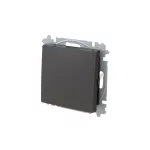 ABB Keresztkapcsoló billentyűvel, IP44, Zoni, fekete matt 3559T-A07940 237, 2CHT590794A6237