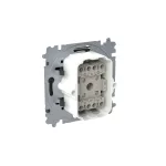 ABB Keresztkapcsoló billentyűvel, IP44, Zoni, fekete matt 3559T-A07940 237, 2CHT590794A6237
