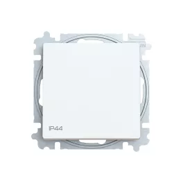   ABB Keresztkapcsoló billentyűvel, IP44, Zoni, fehér matt 3559T-A07940 240, 2CHT590794A6240