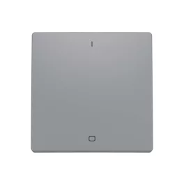   ABB Billentyűfedél, 3P kapcsoló, printelt I/O felirattal, Zoni, szürke 3559T-A00933 241, 2CHT590933A4241