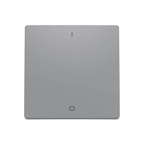 ABB Billentyűfedél, 3P kapcsoló, printelt I/O felirattal, Zoni, szürke 3559T-A00933 241, 2CHT590933A4241