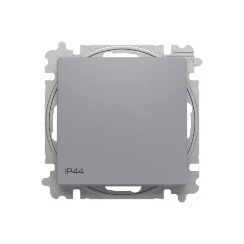 ABB Egypólusú nyomókapcsoló billentyűvel, IP44,
Zoni, szürke 3559T-A86940 241, 2CHT598694A6241