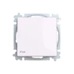 ABB Egypólusú nyomókapcsoló billentyűvel, IP44,
Zoni, fehér 3559T-A86940 500, 2CHT598694A6500