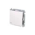 ABB Egypólusú nyomókapcsoló billentyűvel, IP44,
Zoni, fehér 3559T-A86940 500, 2CHT598694A6500