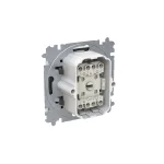 ABB Redőnykapcsoló billenőkapcsolóval, 2-es ágú, 1 állású, IP44, Zoni, fehér matt 3559T-A88940 240, 2CHT598894A6240