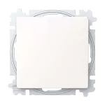 ABB Egypólusú nyomókapcsoló billentyűvel,
csavaros rögzítés, Zoni, fehér matt 3559T-A91345 240W, 2CHT599135A6240