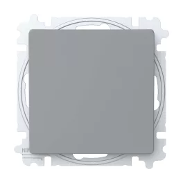   ABB Egypólusú nyomókapcsoló billentyűvel,
csavaros rögzítés, Zoni, szürke 3559T-A91345 241W, 2CHT599135A6241