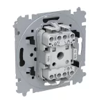 ABB Egypólusú nyomókapcsoló billentyűvel,
csavaros rögzítés, Zoni, szürke 3559T-A91345 241W, 2CHT599135A6241