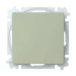 ABB Egypólusú nyomókapcsoló billentyűvel,
csavaros rögzítés, Zoni, olíva 3559T-A91345 243W, 2CHT599135A6243
