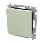ABB Egypólusú nyomókapcsoló billentyűvel,
csavaros rögzítés, Zoni, olíva 3559T-A91345 243W, 2CHT599135A6243