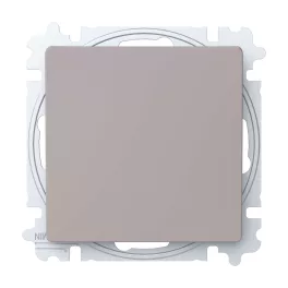   ABB Egypólusú nyomókapcsoló billentyűvel,
csavaros rögzítés, Zoni, bézs 3559T-A91345 244W, 2CHT599135A6244
