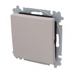 ABB Egypólusú nyomókapcsoló billentyűvel,
csavaros rögzítés, Zoni, bézs 3559T-A91345 244W, 2CHT599135A6244