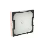 ABB Egypólusú billentyűfedél, free@home, Zoni, púder 6220T-A01000 242, 2CHT621000A4242