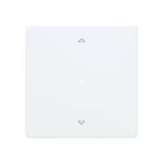 ABB Egypólusú redőny billentyűfedél, free@home, Zoni,
fehér matt 6220T-A01002 240, 2CHT621002A4240