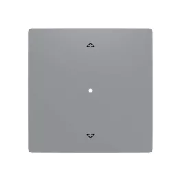   ABB Egypólusú redőny billentyűfedél, free@home, Zoni, szürke 6220T-A01002 241, 2CHT621002A4241