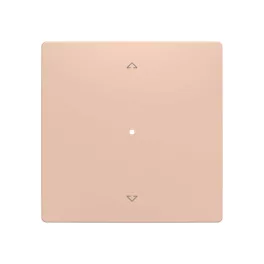   ABB Egypólusú redőny billentyűfedél, free@home, Zoni, púder 6220T-A01002 242, 2CHT621002A4242