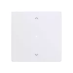 ABB Egypólusú redőny billentyűfedél, free@home, Zoni, fehér 6220T-A01002 500, 2CHT621002A4500
