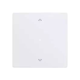   ABB Egypólusú redőny billentyűfedél, free@home, Zoni, fehér 6220T-A01002 500, 2CHT621002A4500