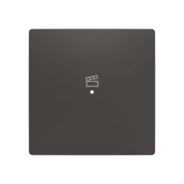   ABB Egypólusú jelenet ikonos billentyűfedél, free@home, Zoni, fekete matt 6220T-A01003 237, 2CHT621003A4237