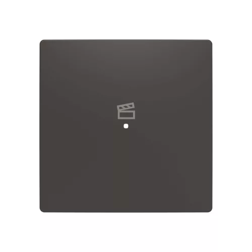 ABB Egypólusú jelenet ikonos billentyűfedél, free@home, Zoni, fekete matt 6220T-A01003 237, 2CHT621003A4237