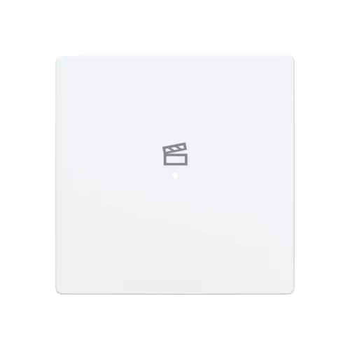 ABB Egypólusú jelenet ikonos billentyűfedél, free@home, Zoni, fehér matt 6220T-A01003 240, 2CHT621003A4240