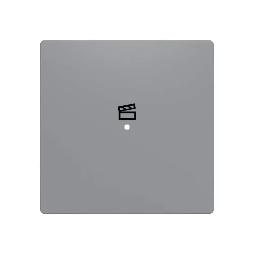 ABB Egypólusú jelenet ikonos billentyűfedél, free@home, Zoni, szürke 6220T-A01003 241, 2CHT621003A4241
