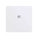 ABB Egypólusú jelenet ikonos billentyűfedél, free@home, Zoni, fehér 6220T-A01003 500, 2CHT621003A4500