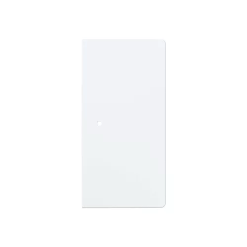 ABB Kétpólusú billentyűfedél, free@home, Zoni, fehér matt 6220T-A02000 240, 2CHT622000A4240