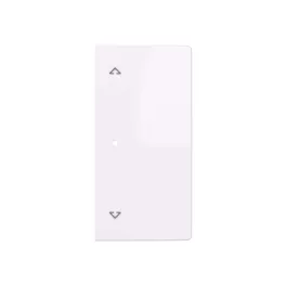   ABB Kétpólusú redőny billentyűfedél, free@home,
Zoni, fehér 6220T-A02002 500, 2CHT622002A4500