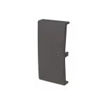 ABB Kétpólusú jelenet ikonos billentyűfedél, bal, free@home, Zoni, fekete matt 6220T-A02103 237, 2CHT622103A4237
