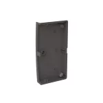 ABB Kétpólusú jelenet ikonos billentyűfedél, bal, free@home, Zoni, fekete matt 6220T-A02103 237, 2CHT622103A4237