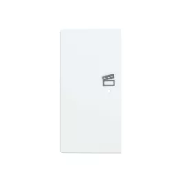   ABB Kétpólusú jelenet ikonos billentyűfedél, bal, free@home, Zoni, fehér matt 6220T-A02103 240, 2CHT622103A4240