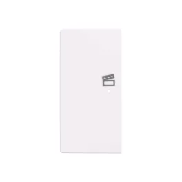   ABB Kétpólusú jelenet ikonos billentyűfedél, bal, free@home, Zoni, fehér 6220T-A02103 500, 2CHT622103A4500