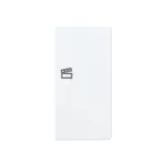 ABB Kétpólusú jelenet ikonos billentyűfedél, jobb, free@home, Zoni, fehér matt 6220T-A02203 240, 2CHT622203A4240