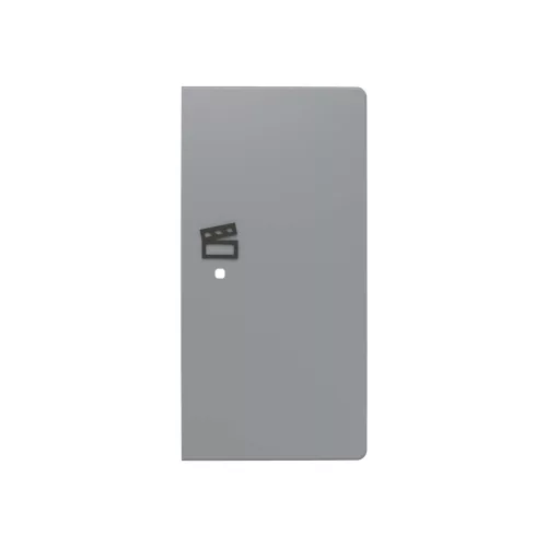 ABB Kétpólusú jelenet ikonos billentyűfedél, jobb, free@home, Zoni, szürke 6220T-A02203 241, 2CHT622203A4241