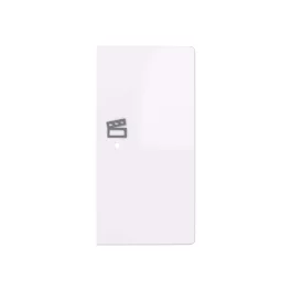   ABB Kétpólusú jelenet ikonos billentyűfedél, jobb, free@home, Zoni, fehér 6220T-A02203 500, 2CHT622203A4500
