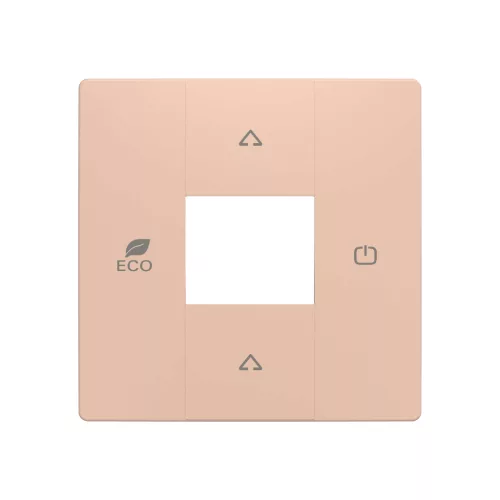 ABB Fedőlemez free@home szobatermosztáthoz,
Zoni, púder 6220T-A03000 242, 2CHT623000A4242