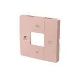 ABB Fedőlemez free@home szobatermosztáthoz,
Zoni, púder 6220T-A03000 242, 2CHT623000A4242