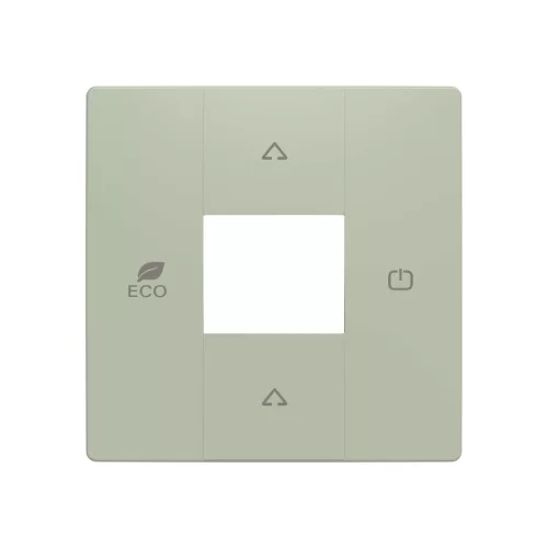 ABB Fedőlemez free@home szobatermosztáthoz,
Zoni, olíva 6220T-A03000 243, 2CHT623000A4243