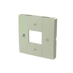 ABB Fedőlemez free@home szobatermosztáthoz,
Zoni, olíva 6220T-A03000 243, 2CHT623000A4243