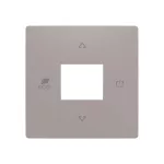 ABB Fedőlemez free@home szobatermosztáthoz,
Zoni, bézs 6220T-A03000 244, 2CHT623000A4244