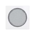 ABB Hangszóró fedlap, Zoni, fehér 5016T-A00075 500, 2CHT660075A4500