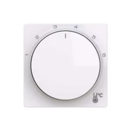   ABB Univerzális termosztát, forgatógombos, Zoni, fehér 3292T-A00300 500, 2CHT910300A4500