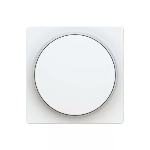 ABB Fedlap forgatógombos dimmerhez, Zoni, fehér matt 3294T-A00123 240, 2CHT940123A4240