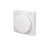 ABB Fedlap forgatógombos dimmerhez, Zoni, fehér matt 3294T-A00123 240, 2CHT940123A4240