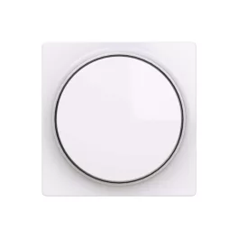   ABB Fedlap forgatógombos dimmerhez, Zoni, fehér 3294T-A00123 500, 2CHT940123A4500
