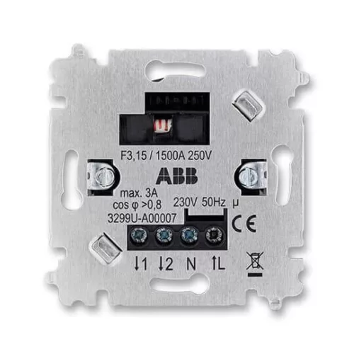 ABB Relé kapcsoló, mozgásérzékelő betéthez, 2x relé 3299U-A00007, 2CHU700007A4000