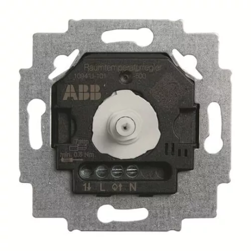 ABB Szoba termosztát betét, forgatógombos, 230 Vac, NO 1094 U-101-500, 2CKA001032A0525